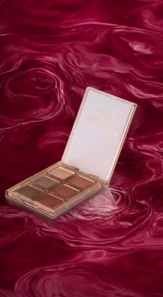 6 shade illuminating baked highlighter and blusher Platte
