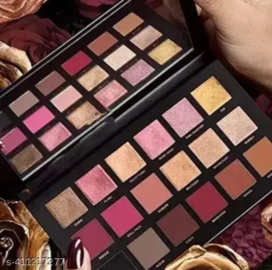 Beauty Edition 18 Colors Rose Gold Remastered Beauty EyeShadow Palette Eye Shadow 18 g  (Rose Gold)